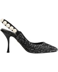 Dolce & Gabbana - Lori Pearl Slingback Pump - Lyst