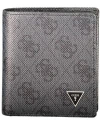 Guess - Black Leather Men's Wallet - Lyst