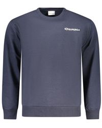 Superga - Blue Cotton Men's Sweatshirt - Lyst
