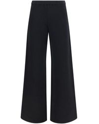 Fendi - Black Cashmere Casual Pants - Lyst