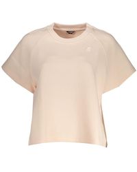 K-Way - Chic Technical Tee With Stylish Applique - Lyst