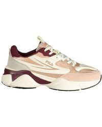 Fila - Rosa Polyurethane 's Sneaker - Lyst