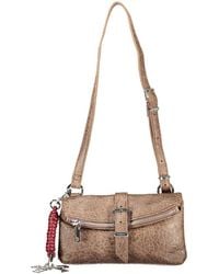 Desigual - Brown Polyurethane 's Bag - Lyst