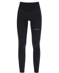 Palm Angels - leggings With Contrasting Side Bands - Lyst