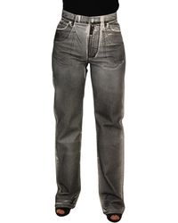 Dolce & Gabbana - High Waist Denim Elegance - Lyst