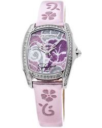 Chronotech - Multicolor Leather Watch - Lyst