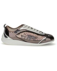 Pinko - Multicolor Polyamide Low Top Sneakers - Lyst