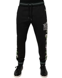 Dolce & Gabbana - Floral King Jogger Sweatmen's Pants - Lyst