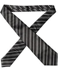 Dolce & Gabbana - Stripes Silk Adjustable Neckwomen's Tie - Lyst