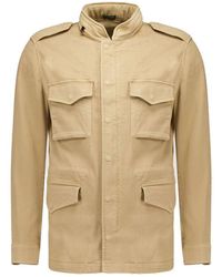 AUTORE - Beige Cotton Full - Lyst