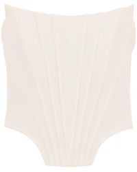 GIUSEPPE DI MORABITO - Firefly Wool Bustier Top - Lyst