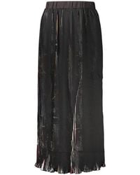 Desigual - Black Polyester 's Skirt - Lyst