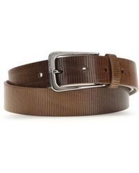 Brunello Cucinelli - Brown Calf Leather Bos Taurus Regular Belt - Lyst
