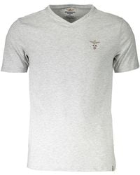 Aeronautica Militare - Gray Cotton T - Lyst