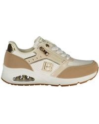 Laura Biagiotti - Bianco Polyurethane Sneaker - Lyst