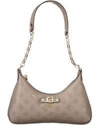 Guess - Brown Polyethylene Handbag - Lyst