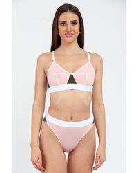 Moschino - Multicolor Cotton Bra - Lyst