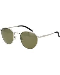 Serengeti - Silver Metal Sunglasses - Lyst