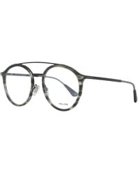 Police - Gray Metal & Plastic Glasses (frames) - Lyst