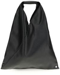 MM6 by Maison Margiela - Black Polyethylene Handbag - Lyst