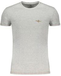 Aeronautica Militare - Cotton T-Shirt - Lyst