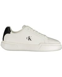 Calvin Klein - White Polyurethane 's Sneaker - Lyst