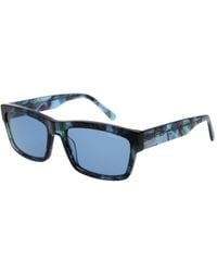 GANT - Blue Acetate Sunglasses - Lyst