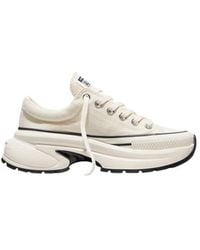 Converse - Black And White Textile Chunky Sneakers - Lyst