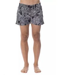 Roberto Cavalli - Chic Monochrome Swimsuit For The Modern - Lyst