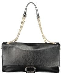 Twinset - Nero Poliuretano Woman Shoulder Bag - Lyst
