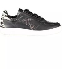 Diadora - Black Fabric Sneaker - Lyst