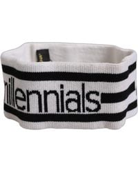 Dolce & Gabbana - White Wool Knit #dgmillennials Head Band One Size Hat - Lyst
