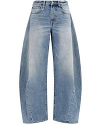 R13 - Blue Cotton Jeans Denim - Lyst