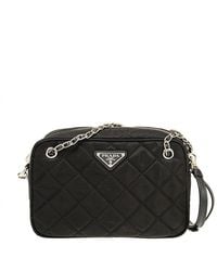 Prada - Quilted Medium Crossbody Bag - Lyst