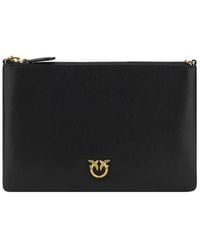 Pinko - Leather Shoulder Bag - Lyst