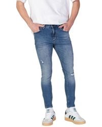 Antony Morato - Blue Cotton Jeans & Pant - Lyst