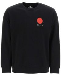 Edwin Japanese Sun Crew Neck Sweatshirt - Black
