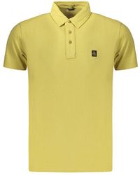 Refrigiwear - Yellow Cotton Men's Polo - Lyst
