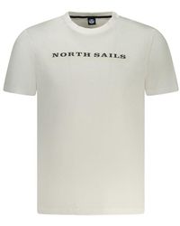 North Sails - White Cotton Men T - Lyst