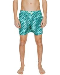 Nike - Green Polyester Swim Shorts - Lyst