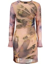 Desigual - Pink Polyester 's Dress - Lyst