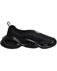 Dolce & Gabbana - Black Slip On Wave Low Top Men Sneakers Shoes - Lyst
