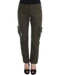 Ermanno Scervino - Wool Blend Loose Fit Cargo Pants - Lyst