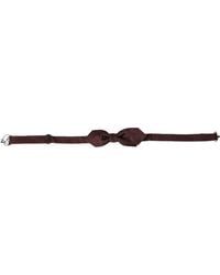 Dolce & Gabbana - Silk Slim Adjustable Neck Papillon Bow Tie - Lyst