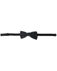 Dolce & Gabbana - Silk Adjustable Neck Bow Tie - Lyst