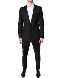 Dolce & Gabbana - Wool Single Breasted 2 Piece Suit - Lyst