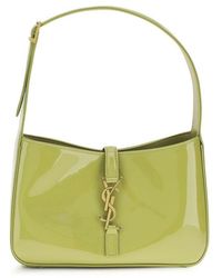 Saint Laurent - Bicolor Calf Leather Bos Taurus Shoulder Bag - Lyst