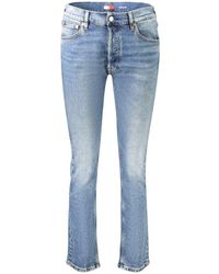 Tommy Hilfiger - Blu Cotton 's Jeans - Lyst