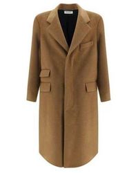 Saint Laurent - Manteau Oversize Coat - Lyst