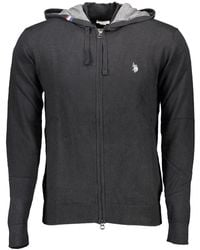 U.S. POLO ASSN. - Black Cotton Sweater - Lyst